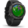 Часы GARMIN FENIX 6X SAPPHIRE CARBON GRAY DLC WITH BLACK BAND 010-02157-11